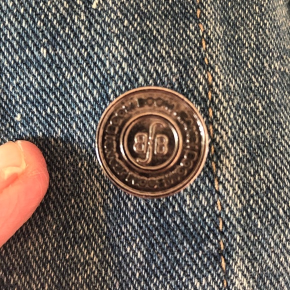 Cindy Love custom denim jacket sz small - Picture 5 of 14